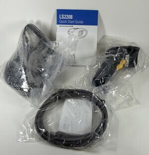 Symbol LS2208-SR20007R-NA Barcode Scanner Reader Kit W/ USB Cable